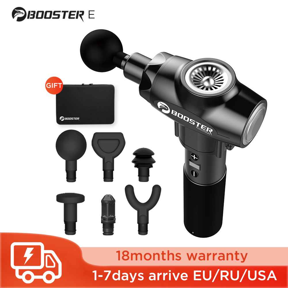 Pistola de masaje Booster E, m - Massage Gun reseña y precio