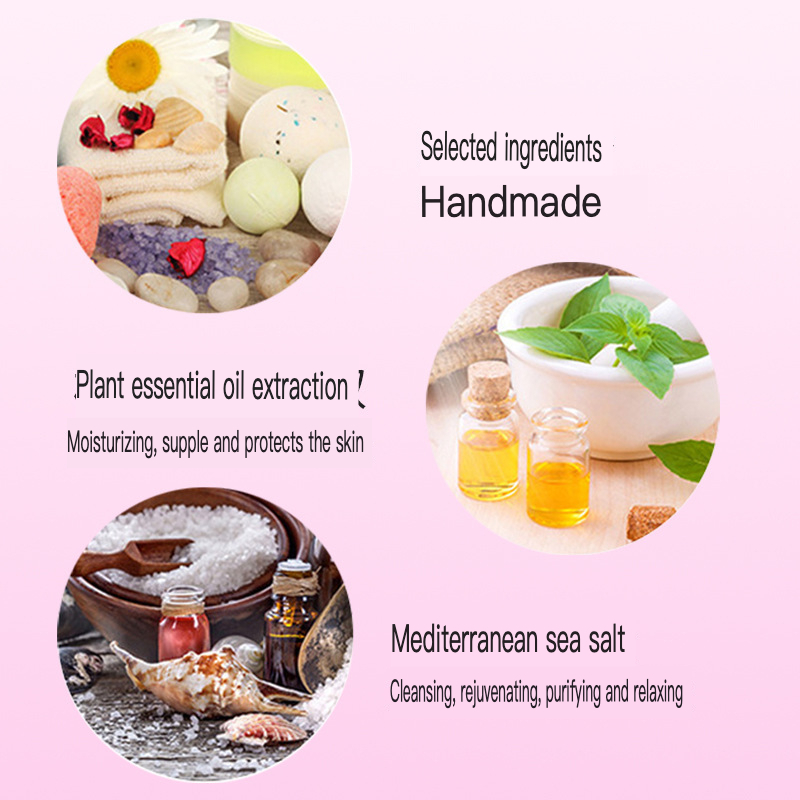 Bola de sal de aceite esencial - Bath Salts reseña y precio