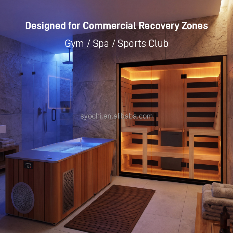 Sistema de Terapia de Contrast - Spa Wellness Gym reseña y precio