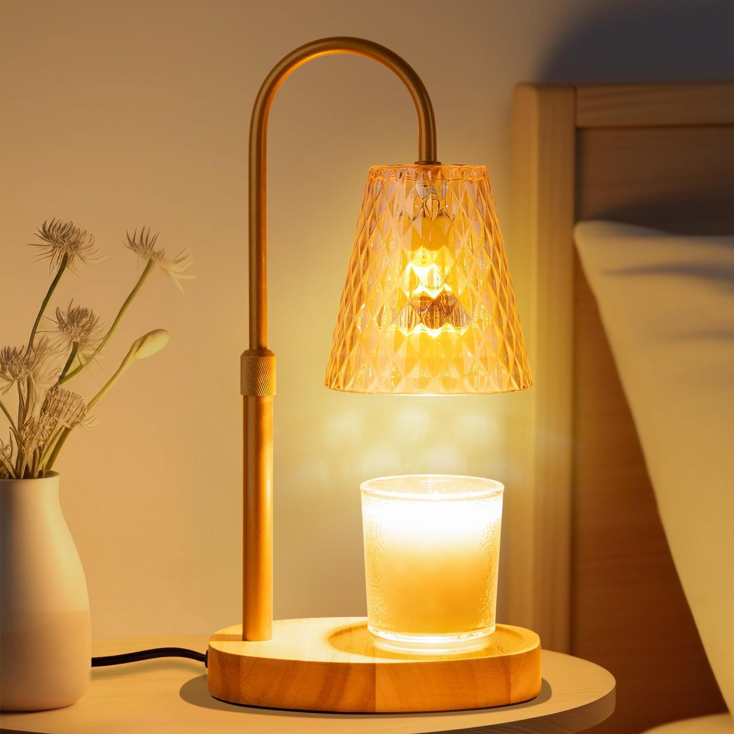 Lámpara Calentadora de Cera si - Wax Warmer reseña y precio