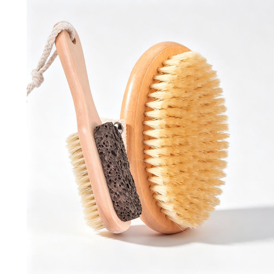 2 cepillos para exfoliar el cu - Body Brush reseña y precio