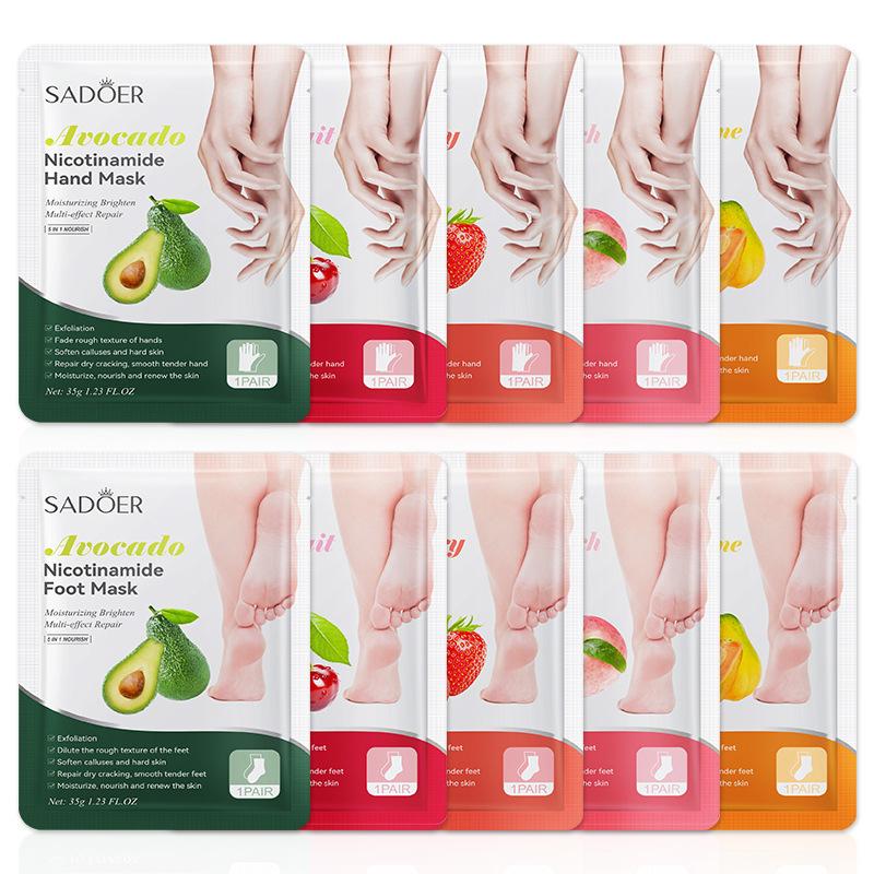 1 par de mascarillas para pies - Foot Spa reseña y precio